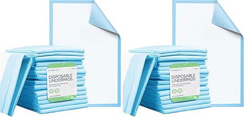 Miniatura 10 de Dynarex Almohadillas desechables para incontinencia de grado médico para proteger sábanas y colchones, 23 x 36 pulgadas (1.59 oz), 1 caja de 150