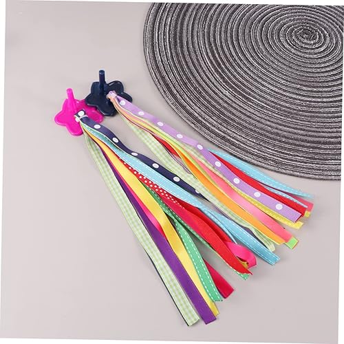 Miniatura 3 de 2 pares de cintas para triciclo de bicicleta, borlas, cinta para scooter, empuñaduras de borlas, empuñaduras de bicicleta, ruedas de entrenamiento