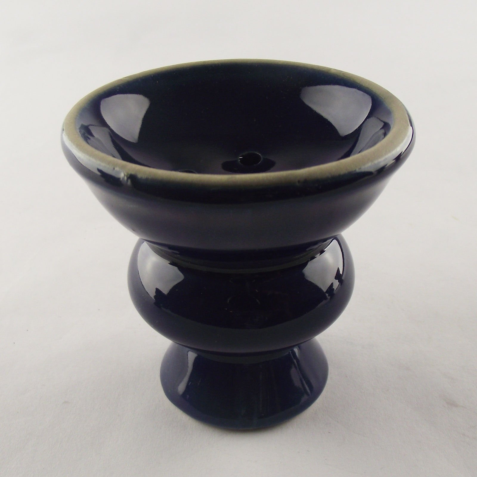 Meena Supplies Ceramic Shisha/Hookah Pot/Bowl/Chimney (Blue, Large Regular)