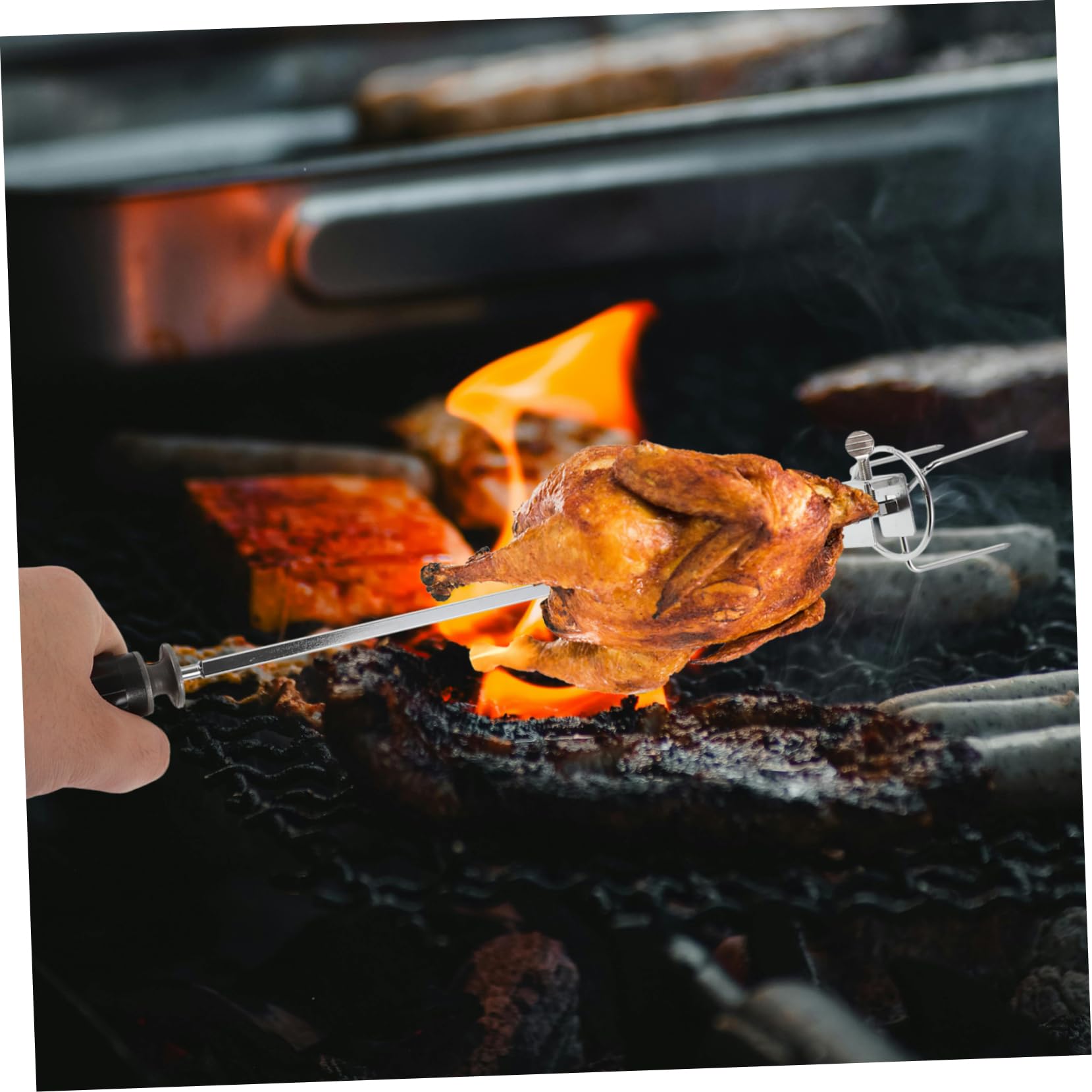 Kisangel 3sets Forchette Inossidabile Per Arrosto e Bbq Facile Usare e Grigliata