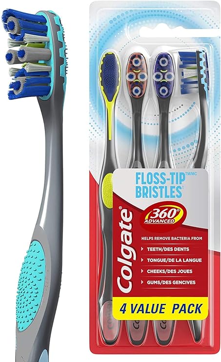 Colgate 360 floss tip toothbrush Clearance