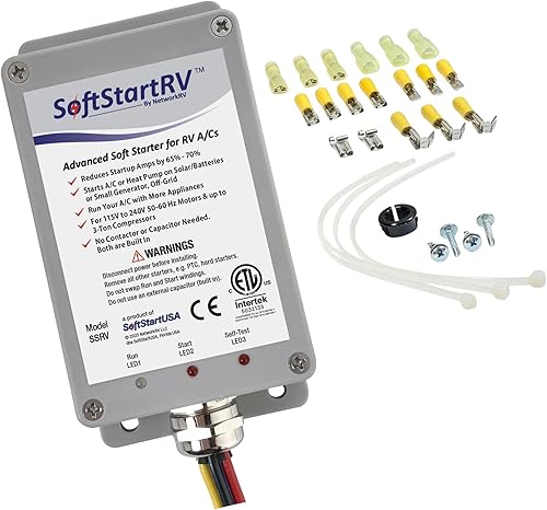 SoftStartRV arranque suave para aire acondicionado de RV, kit de arranque suave de CA para aire acondicionado, fácil arranque incluso con un