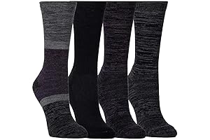 Kirkland Signature Ladies' Crew Socks: Unparalleled Comfort with Extra-Fine Merino Wool