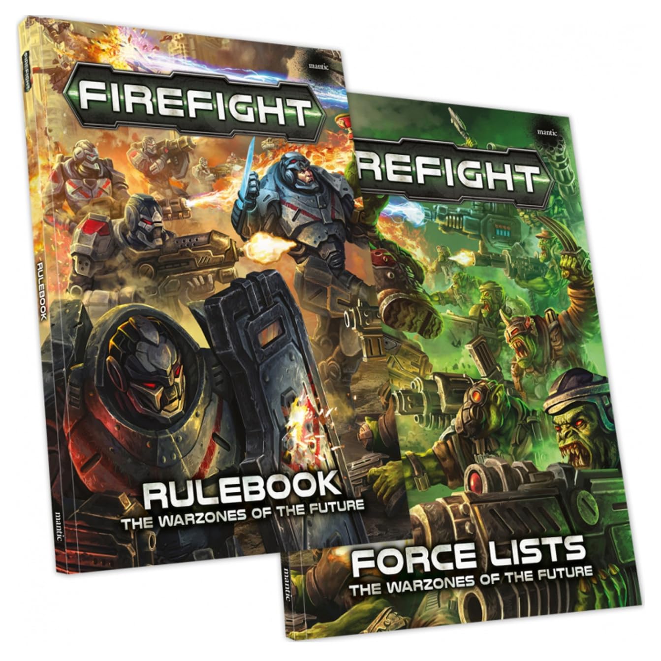 Mantic Firefight - Book and Counter combo Games