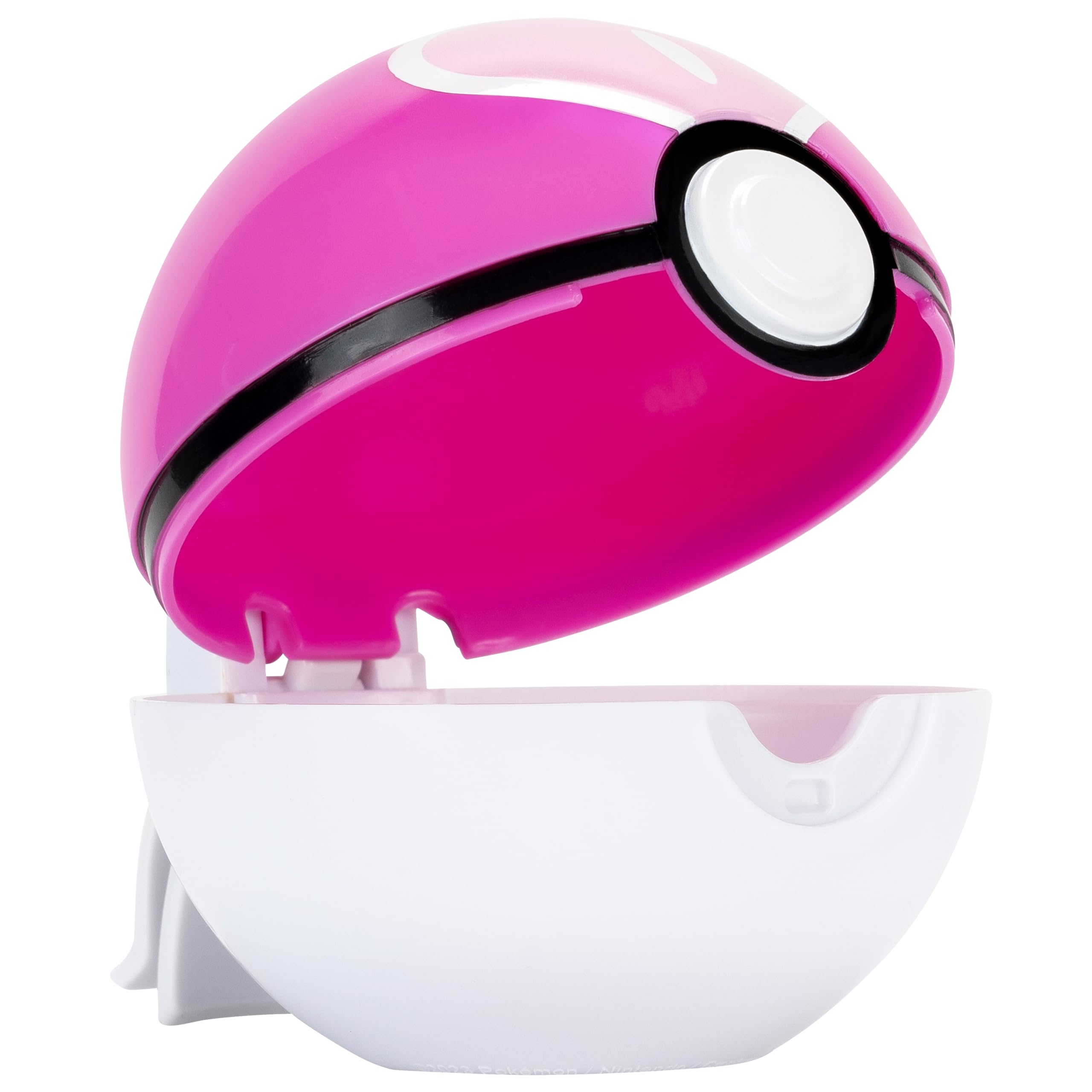 Pokémon PKW4167 - Evoli Clip ‘N’ Go Gürtel-Set - Evoli Battle Figur mit Superball, Sympaball und Gürtel, offizielles Set