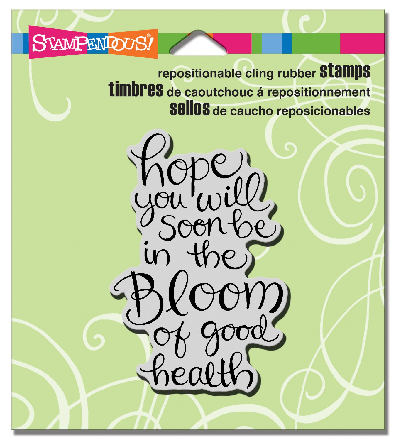 Stampendous Tampon étirable, dans la Floraison