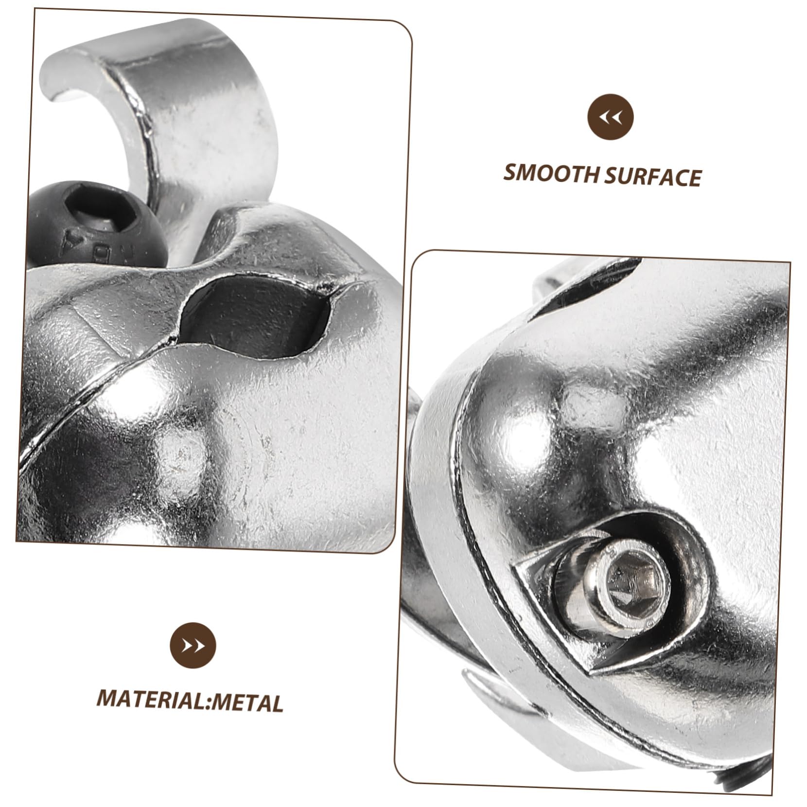 ifundom Morsetto Per Piatti Per Batteria in Metallo Resistente, Clip Multifunzionale Compatta e Portatile, Supporto Per Asta Di Piatti e Accessori Per Tamburi, Per Musicisti in Movimento