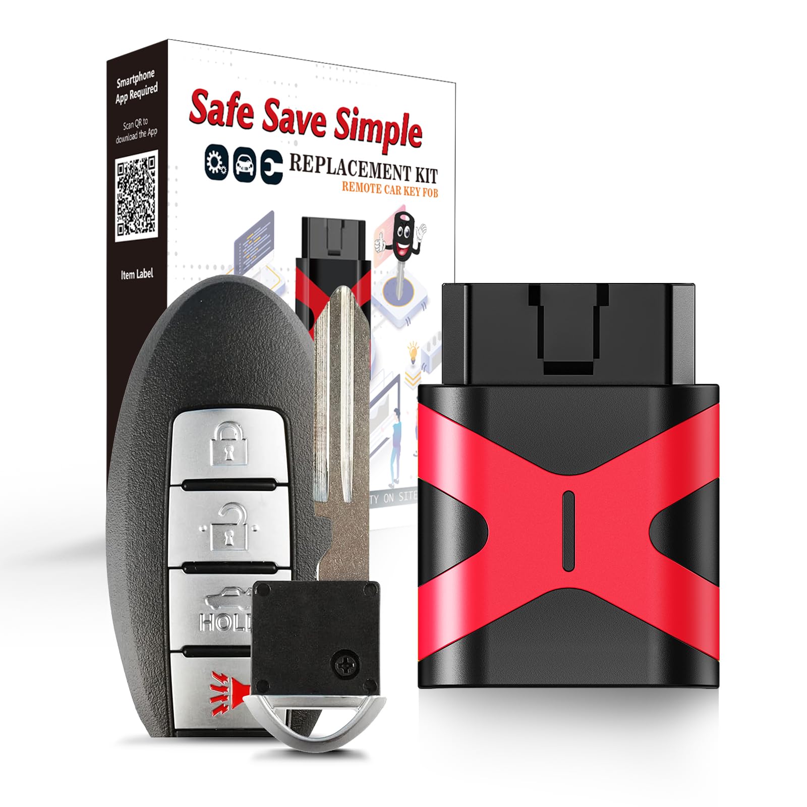 Amazon.com: Simple Key Fob Keyless Entry Remote , Replacement for