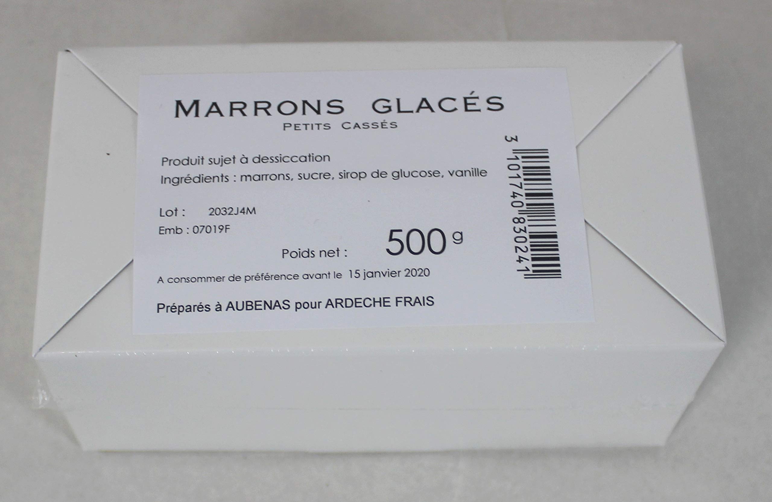 Marrons glacés Sabaton petits cassés (500)