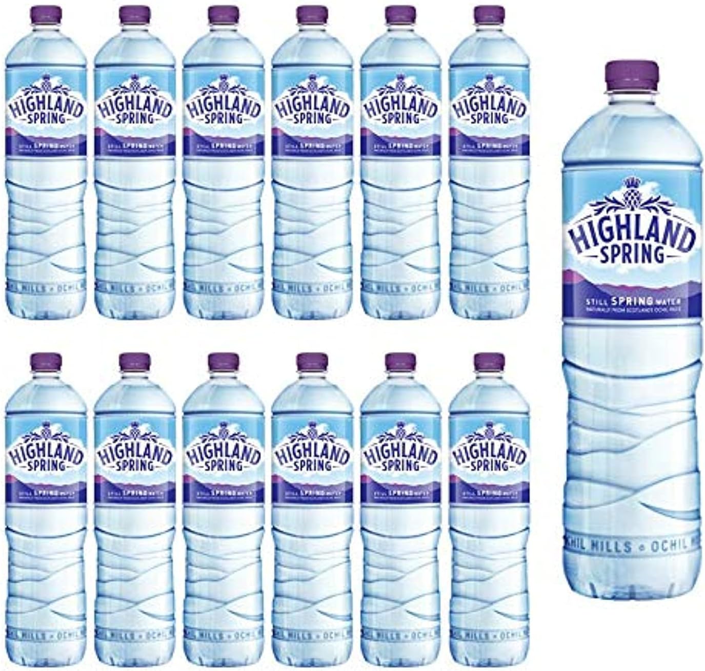 Highland Spring Water Still PET 1.5 Litre - (Pack of 12)