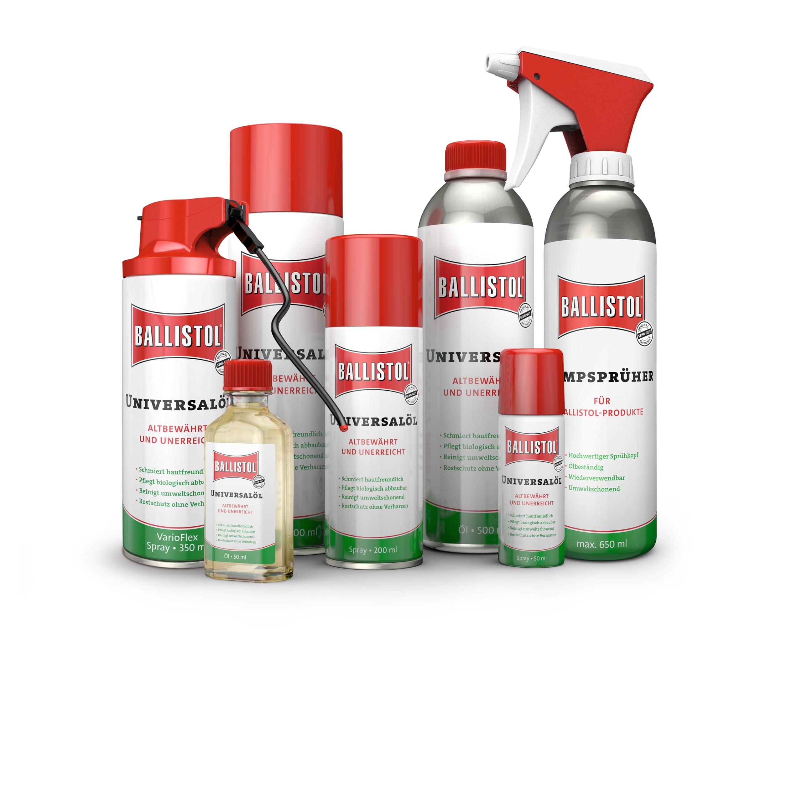 BALLISTOL Pulverizador de 650 ml, vacío, 21353 o accesorio de pulverización adecuado.
