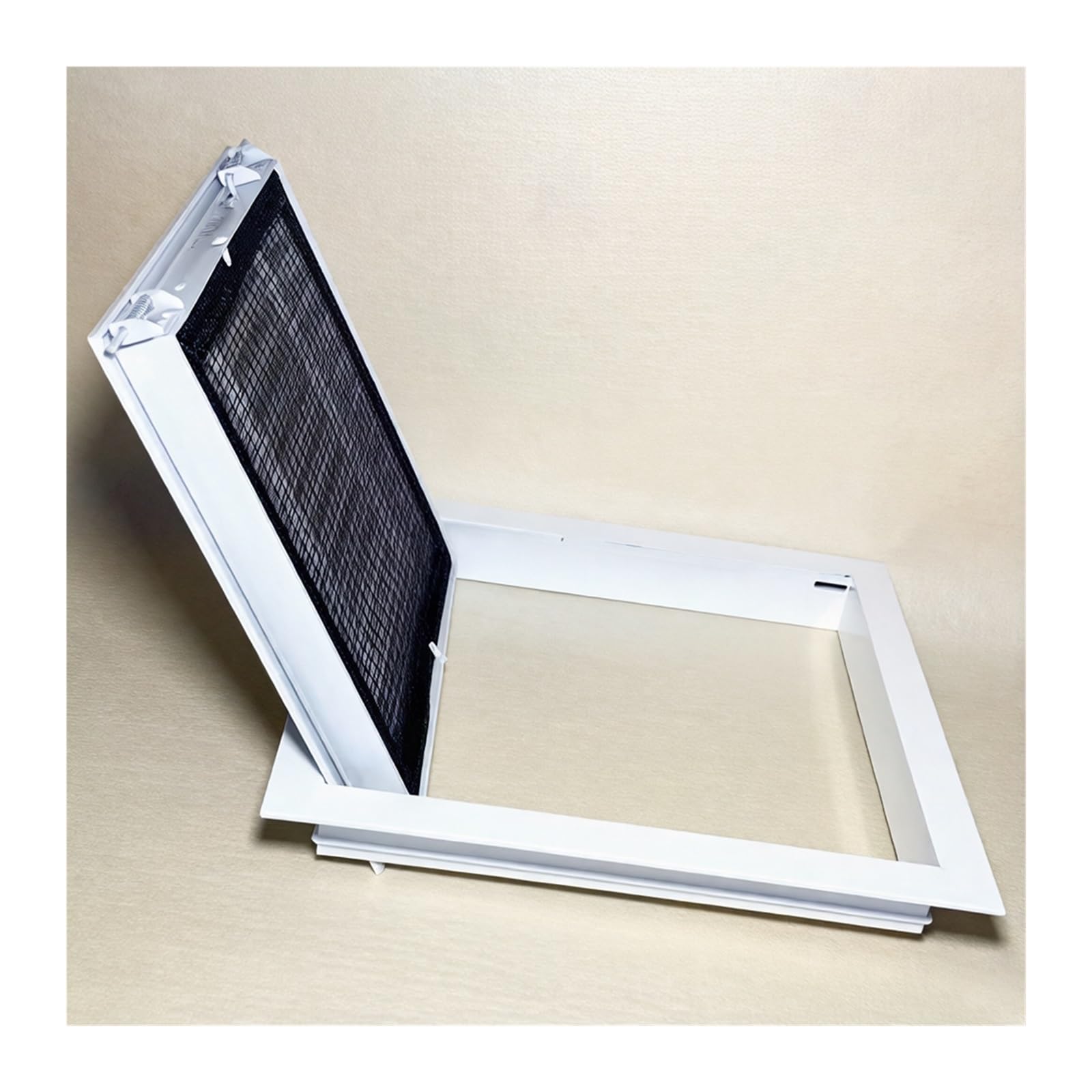 Rejilla de ventilación moderna blanca de 20 x 35 cm, difusor de barra lineal para techo y pared, elegante ventilación de aire frío con filtro, perfecto para decoración del hogar