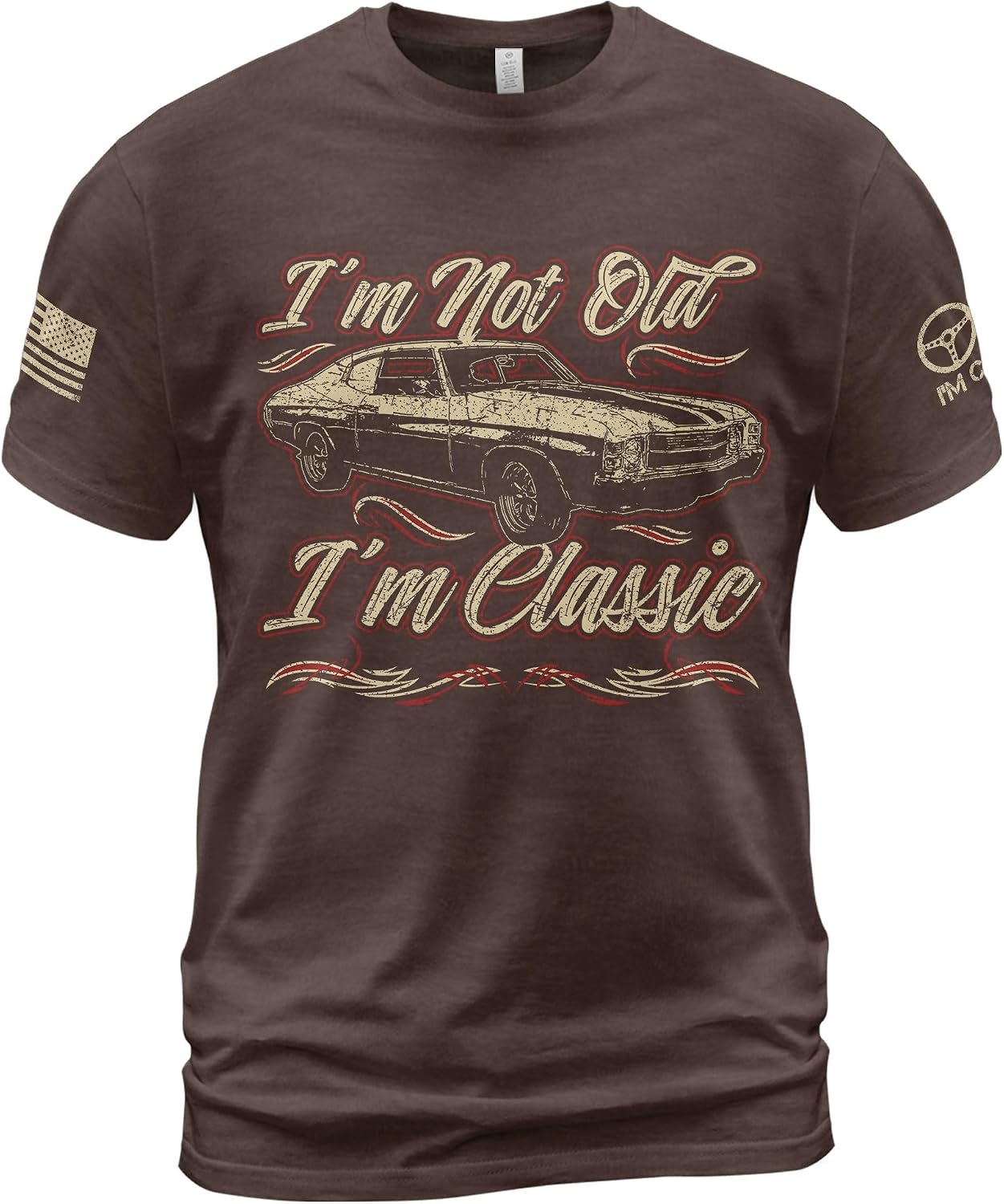 I'm Not Old I'm Classic Tshirt, Im Not Old Im Classic Shirt, Vintage Classic Car Tee Shirt 4