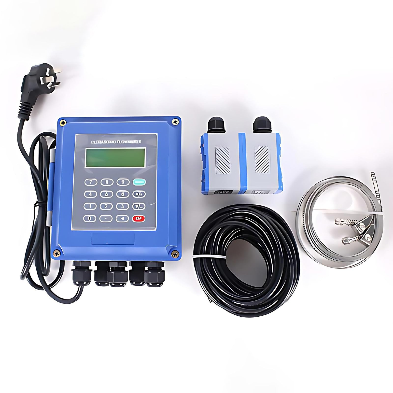 CGCSYZ Wall-Mounted & Portable Ultrasonic Flow Meter - High-Temperature Liquid Sensor