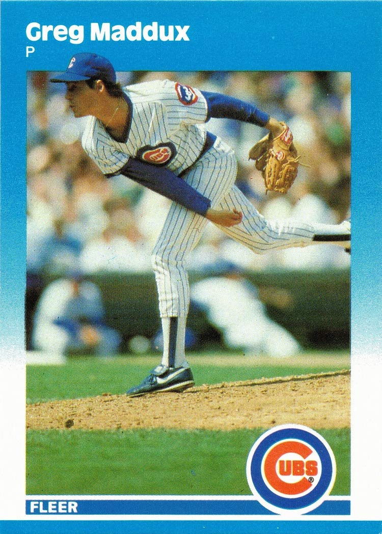スポーツ選手 87 fleer update greg maddux rc!.! Amazon.com: 1987 Fleer Update Baseball #U-68 Greg Maddux Rookie