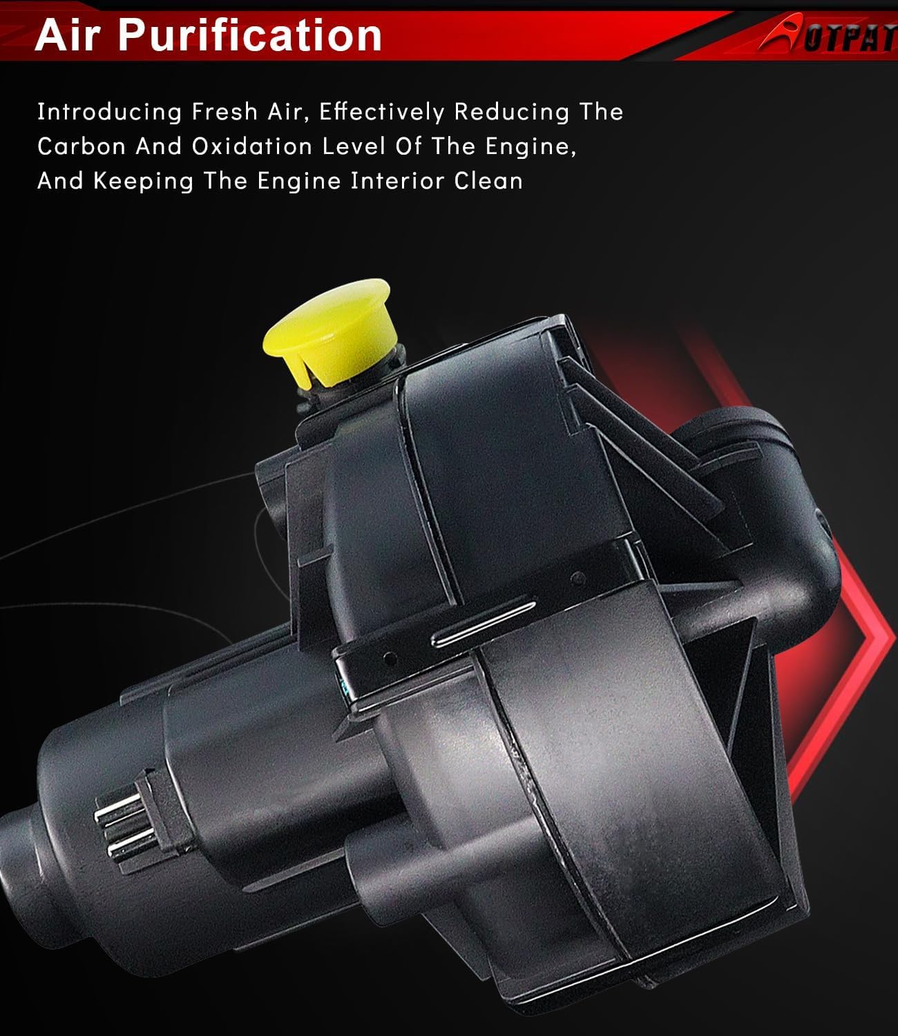 0001406385 Secondary Air Injection Pump Smog Pump Compatible with For:-Smart Fortwo 2008 2009 2010 2011 2012 2013 2014 2015 OE# 0001406385,0580000039