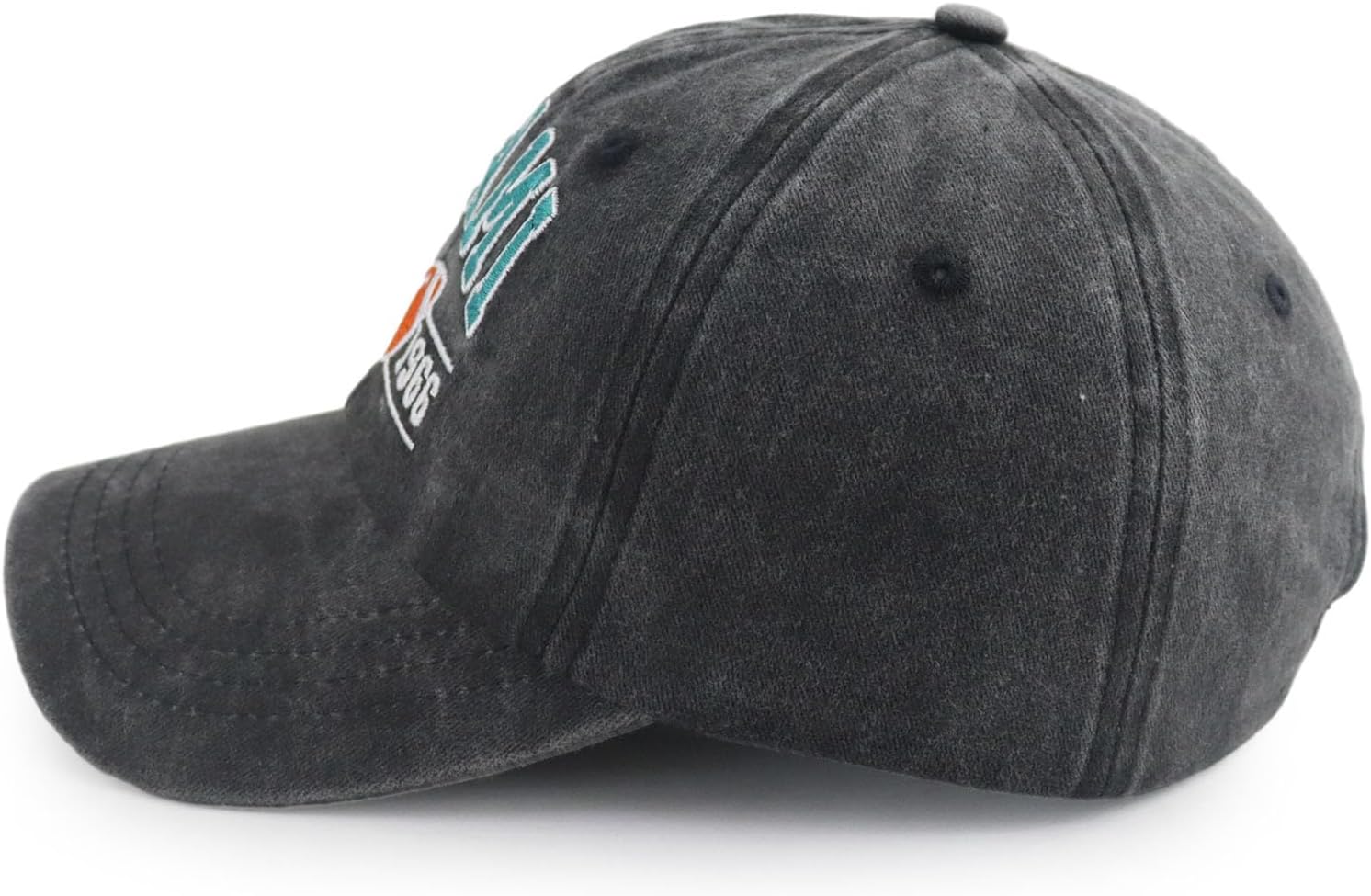 Embroidered City Football Hat for Men Women, Adjustable Unisex Cotton Fans Baseball Cap - Image 3