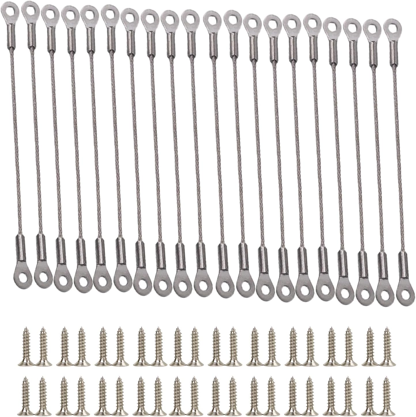 20Pcs 8 Inch Door Restraint, Hinge Limiter, Stainless