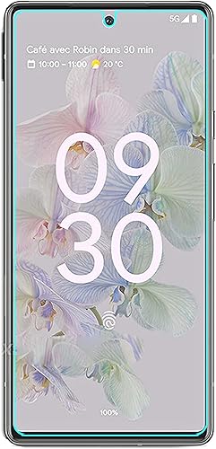 Miniatura 3 de Mr.Shield [Paquete de 3] Diseñado para Google Pixel 6a 5G [vidrio templado] [Vidrio japonés con dureza 9H] Protector de pantalla con reemplazo de