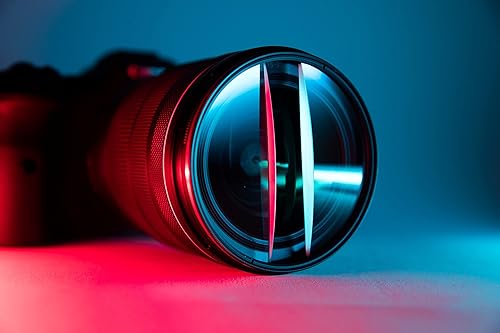 Miniatura 5 de Creator FX Anamorfake Blue Streak - Filtro de lente de efectos especiales  Filtro de efecto de destello de luz anamórfica para lente de cámara (se