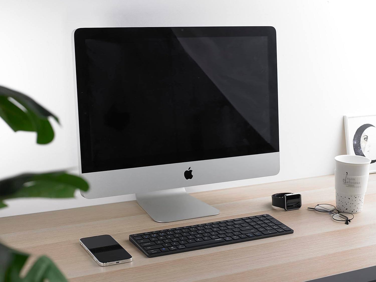 Rapoo E9700M Keyboard with iMac