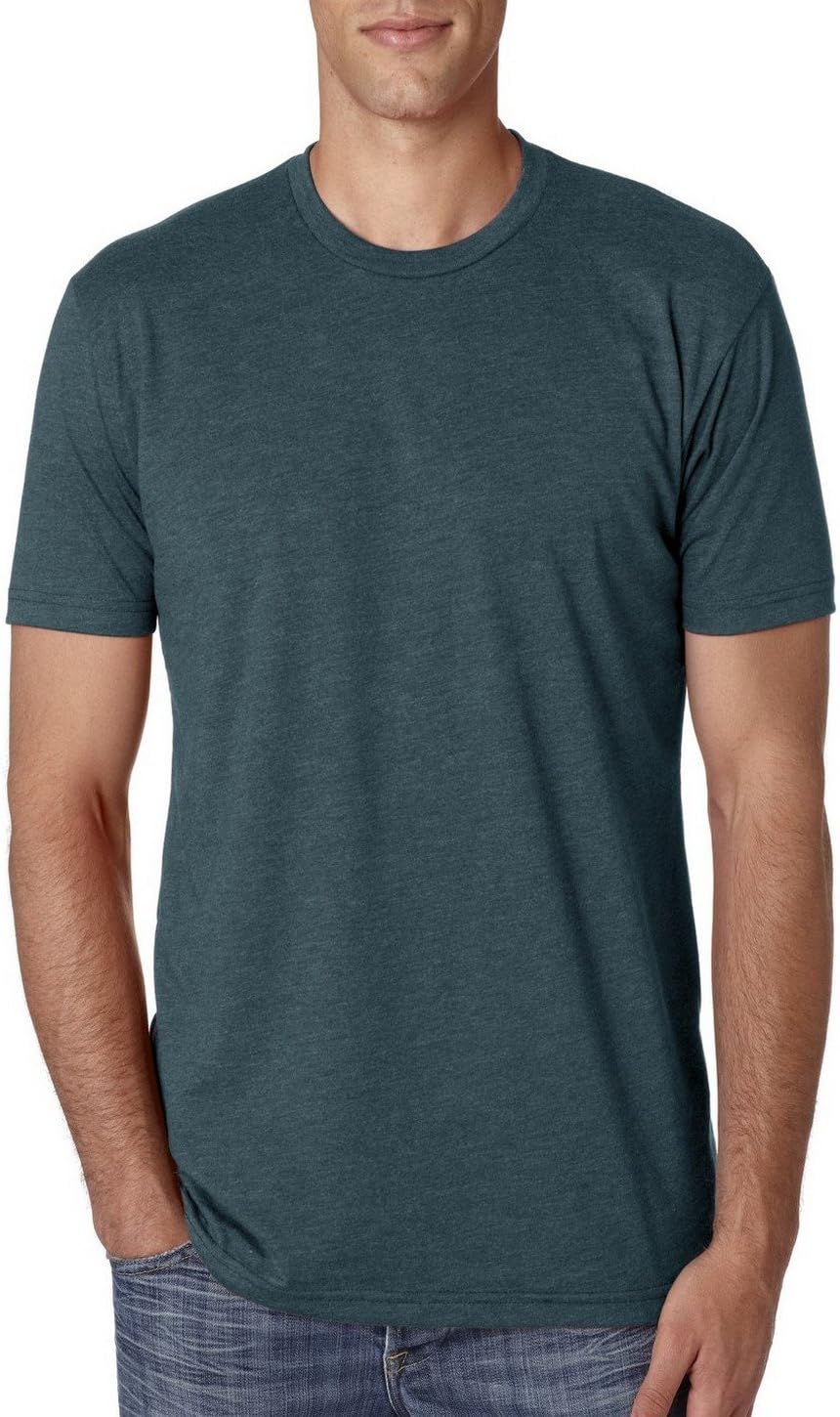 Premium CVC Crew (N6210) Indigo, L (Pack of 5)