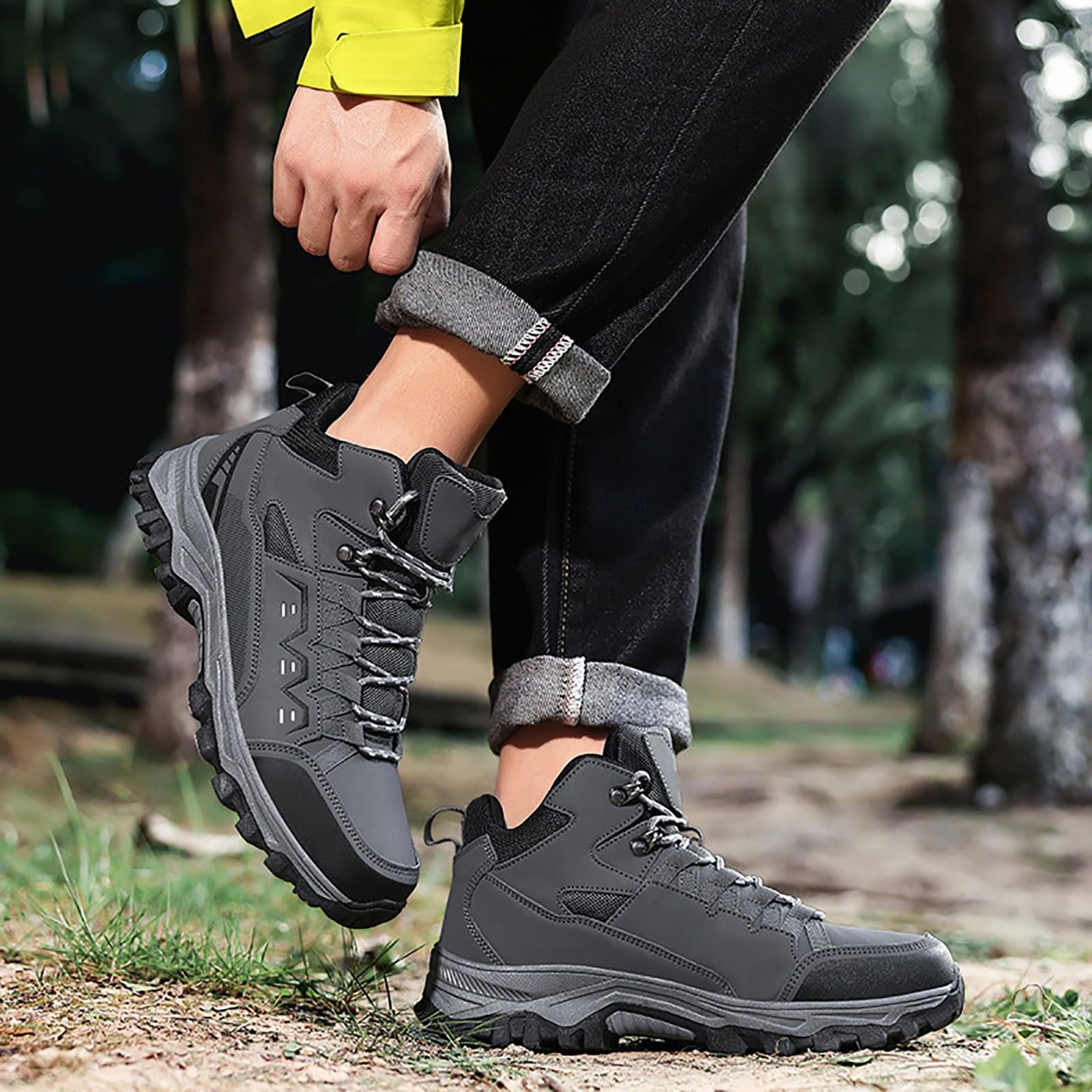 Outdoor-Wanderschuhe für Herren, hohe Wanderschuhe, lässig, Trail-Schuhe