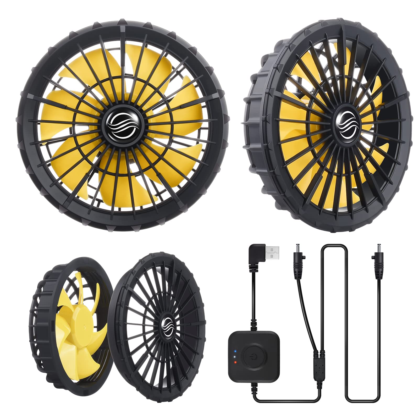 Amazon.co.jp: 9V 昇圧 ハイパワー 空調ファン ブラシレスモーター採用