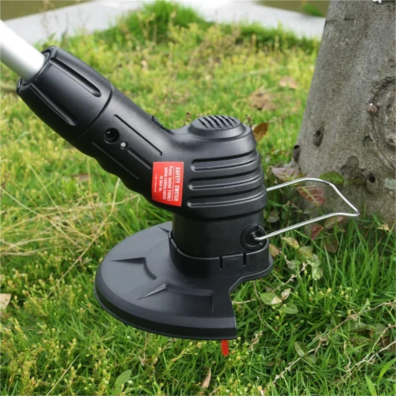 Tosaerba Elettrico da Giardino Tosaerba a Batteria Mangiatore di Erbacce, Tosaerba Elettrico Impermeabile Attrezzi da Giardinaggio