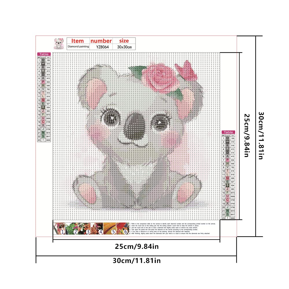 DCIDBEI 30x40/30CM 4 Pack Diamond Painting Fata di Farfalla, Kit Punto Croce Uccello, Fai Da Te Quadri con Perline Anime per Bambini, Cristallo Artigianato Decorazione Murale Con Strumenti