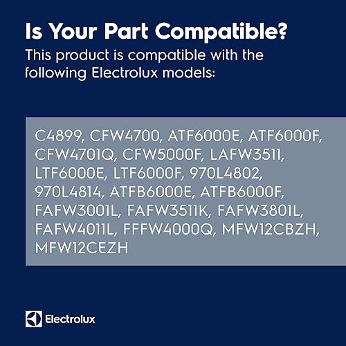 Miniatura 6 de Electrolux 134550700 Arandela Interior Marco de Puerta para Lavadoras, Blanco