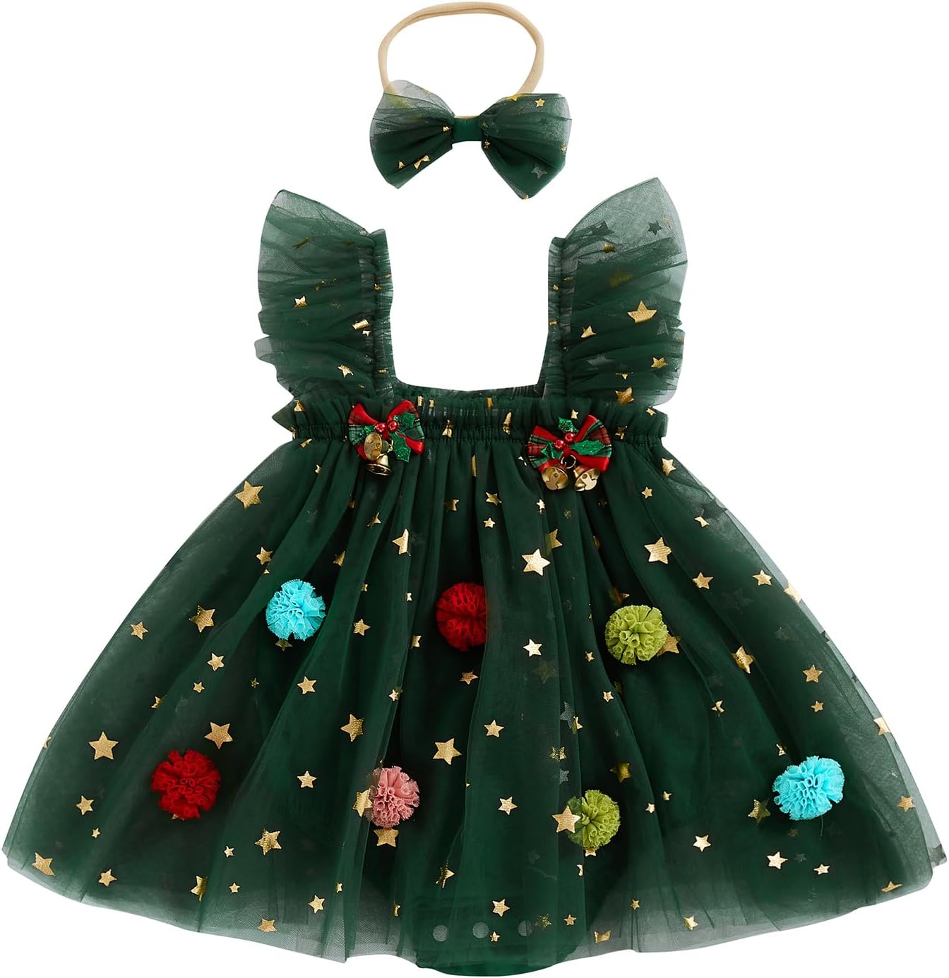 newborn green christmas dress Eadrioss Infant Baby Girl Outfit Star India Rent And other stories baby christmas dress Baby girl dress Christmas Color:Navy with White Dots New Sale 25% off