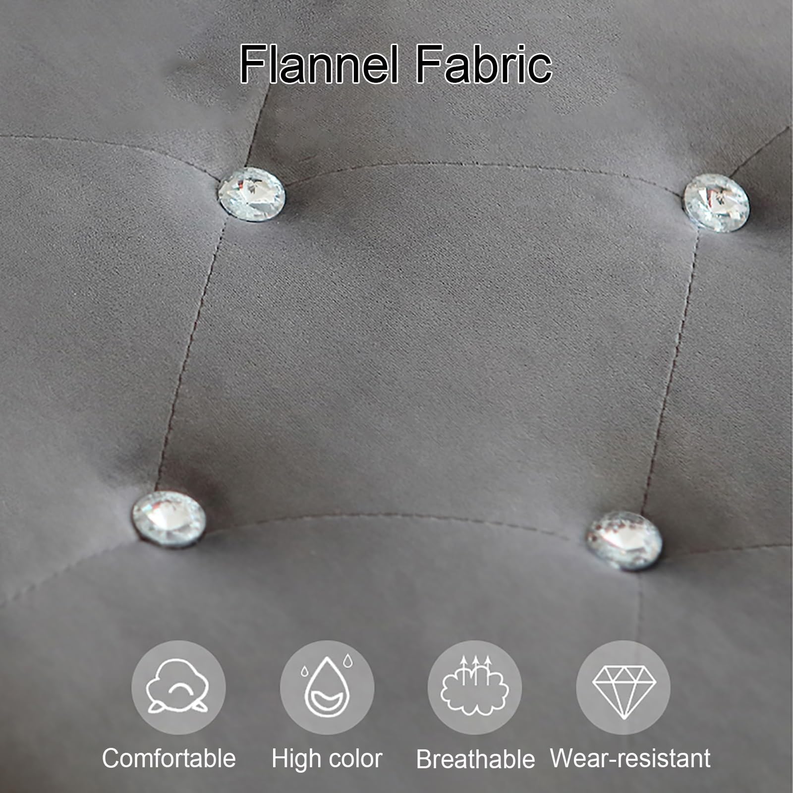 Otomana de Almacenamiento de Terciopelo, Banco Tapizado para Final de Cama, con Patas de Metal Dorado, para Entrada y Sala de Estar(Brown,59in/150cm)