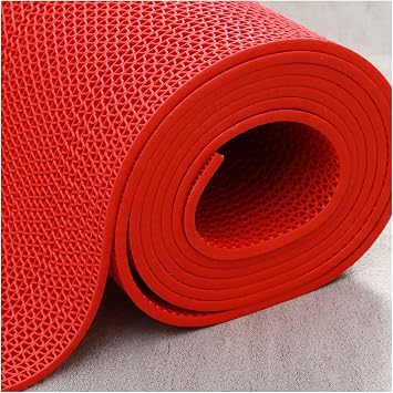 Drainage Skid Prevention Mat - Heavy Duty Commercial Floor Mat with Mesh Design for Swimming Pool, Bathroom, Kitchen, Garage, Indoor & Outdoor Wet Areas