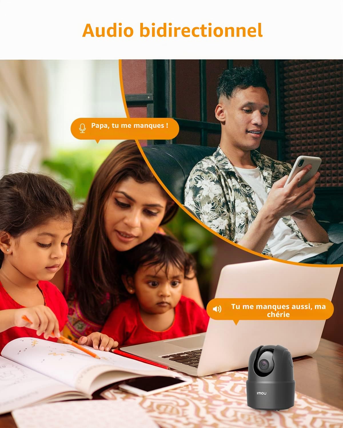 Mini caméra IP Imou Ranger 5 MP