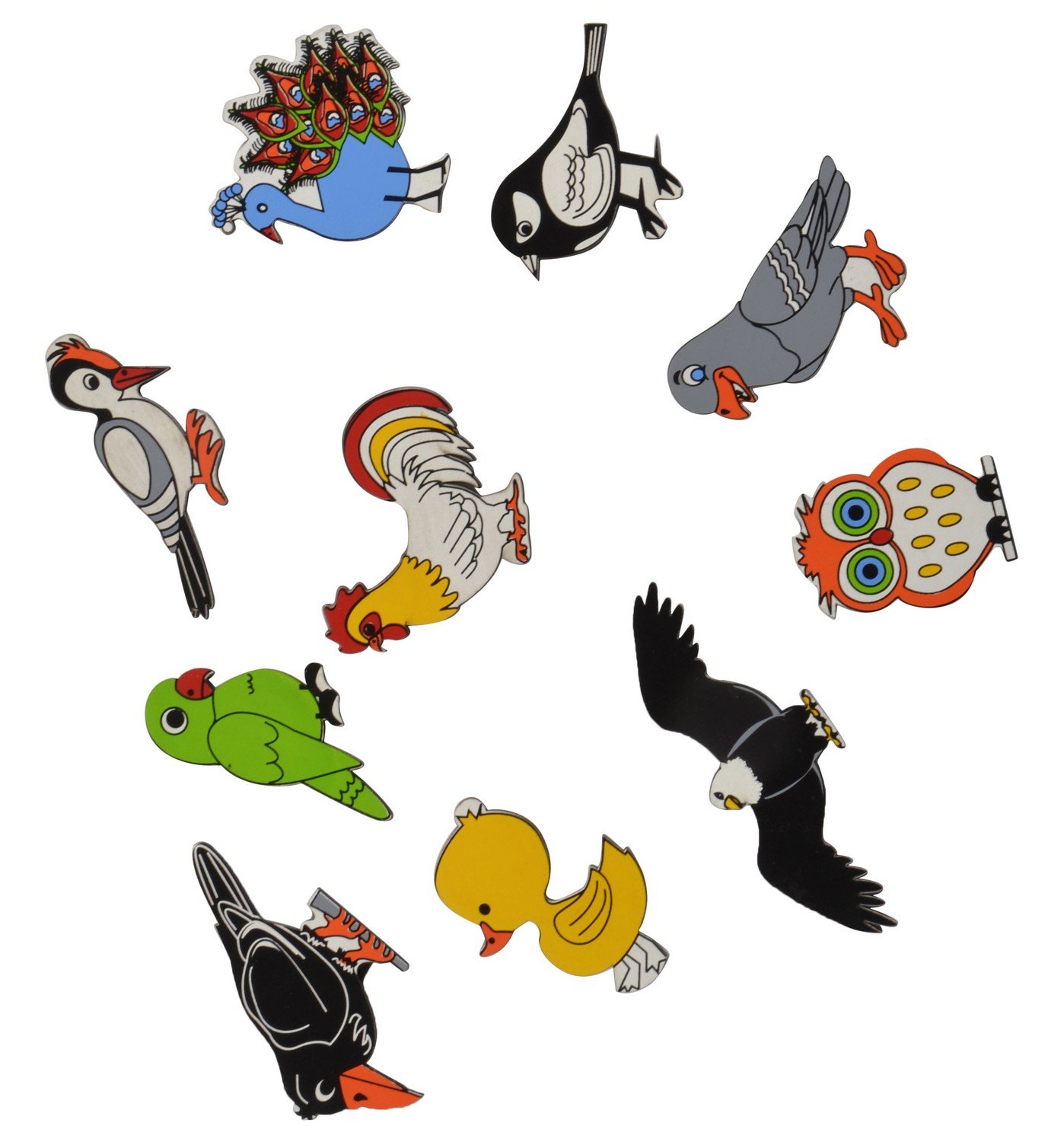 See full amazon price history chart for Skillofun Wooden Magnetic Bird Cutouts, Non-Toxic, Brightly Colored Birds for Safe, Fun and Educational Play | Set of 10 Wooden Magnets | Engages Children | Easily mounts on Any Magnetic Surface Skillofun Wooden Magnetic Bird Cutouts, Non-Toxic, Brightly Colored Birds for Safe, Fun and Educational Play | Set of 10 Wooden Magnets | Engages Children | Easily mounts on Any Magnetic Surface (B011BUSXSI) Amazon Price History, Amazon Price Tracker