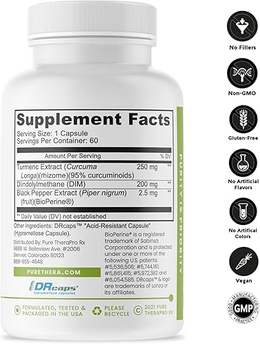 Miniatura 6 de Pure Therapro Rx Paquete de hormonas, cabello, piel y uñas saludables