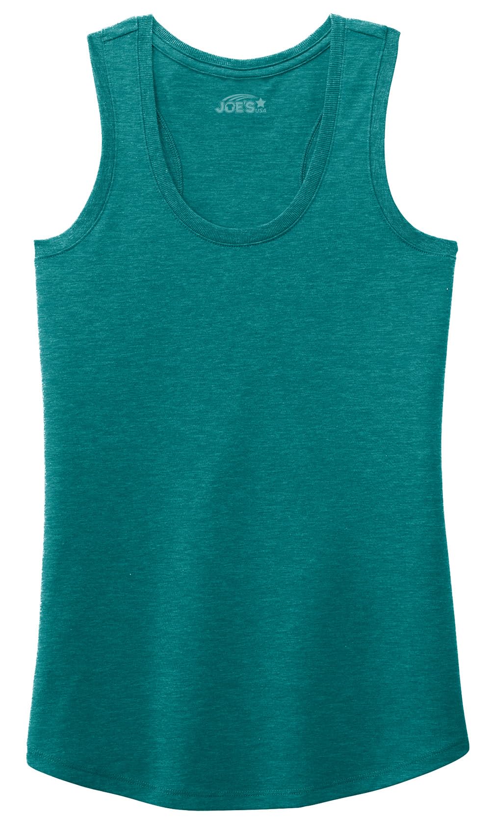 Joes USA Ladies Perfect Tri-Blend Heather Racerback Tank Tops XS-4XL