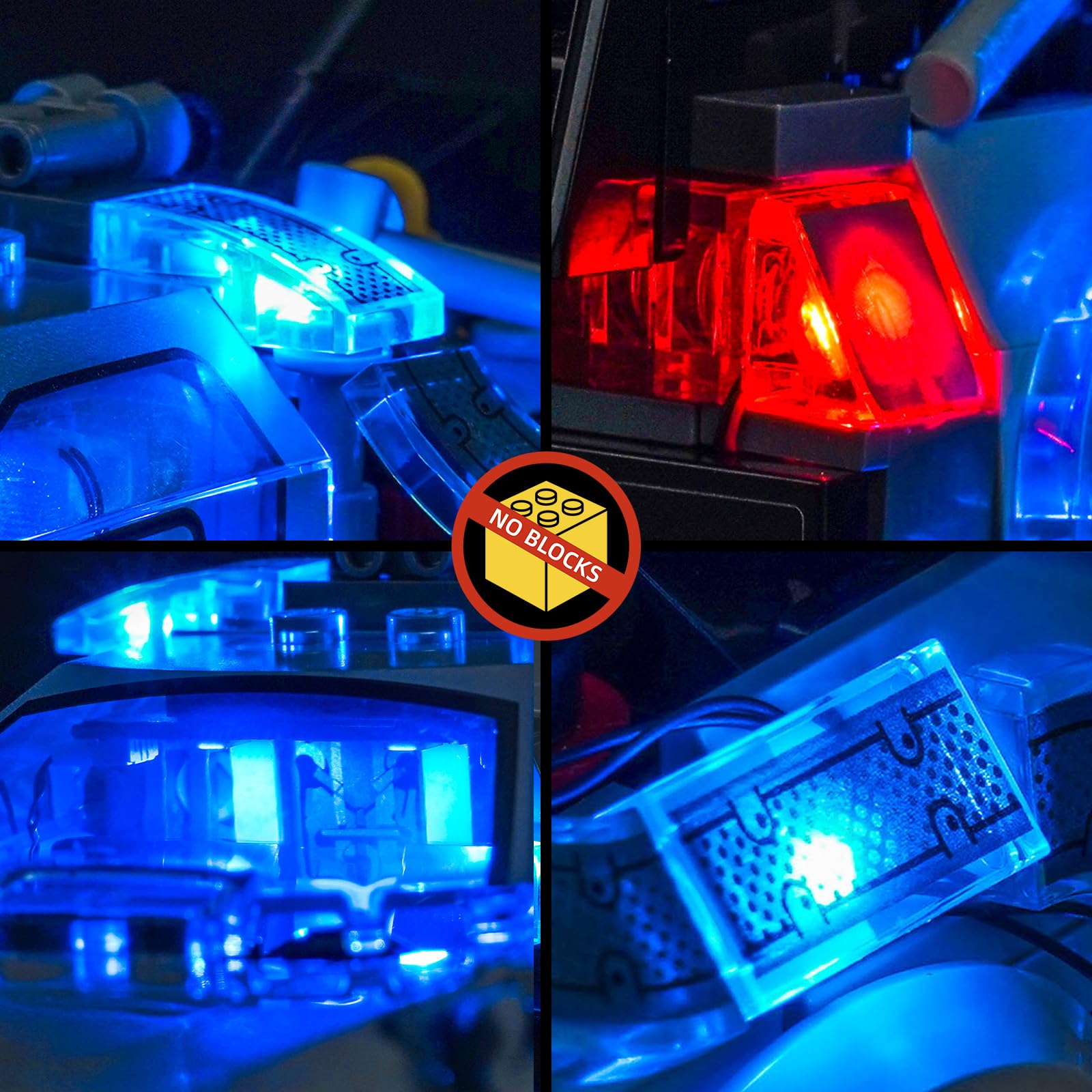 Light Kit Compatible with Lego 77256 Time Machine from Back to the Future (No Model) - Image 4