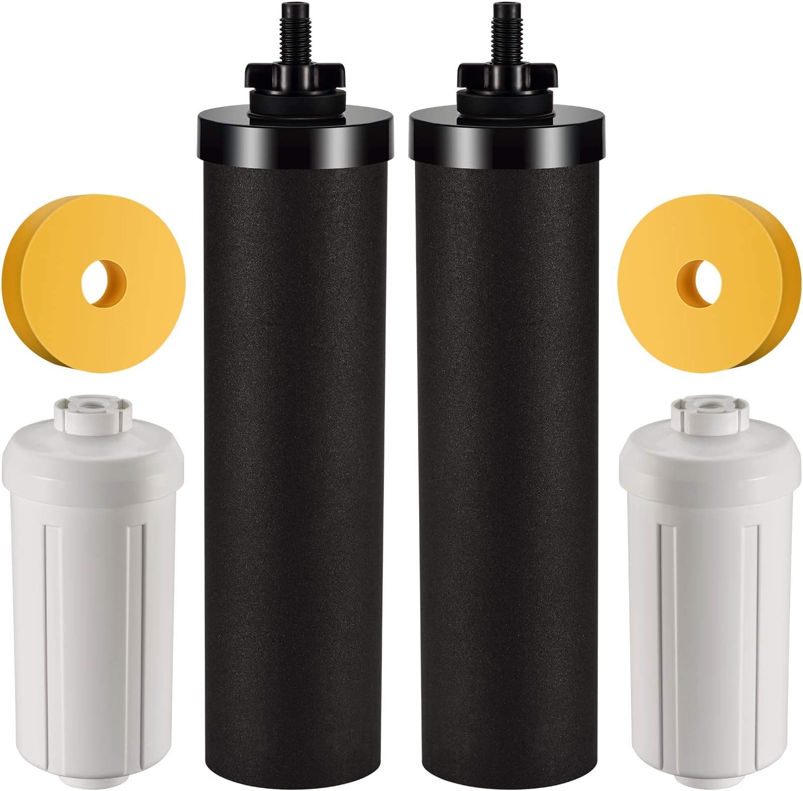 ShuRex Replacement Fluoride Water Filter and Black
