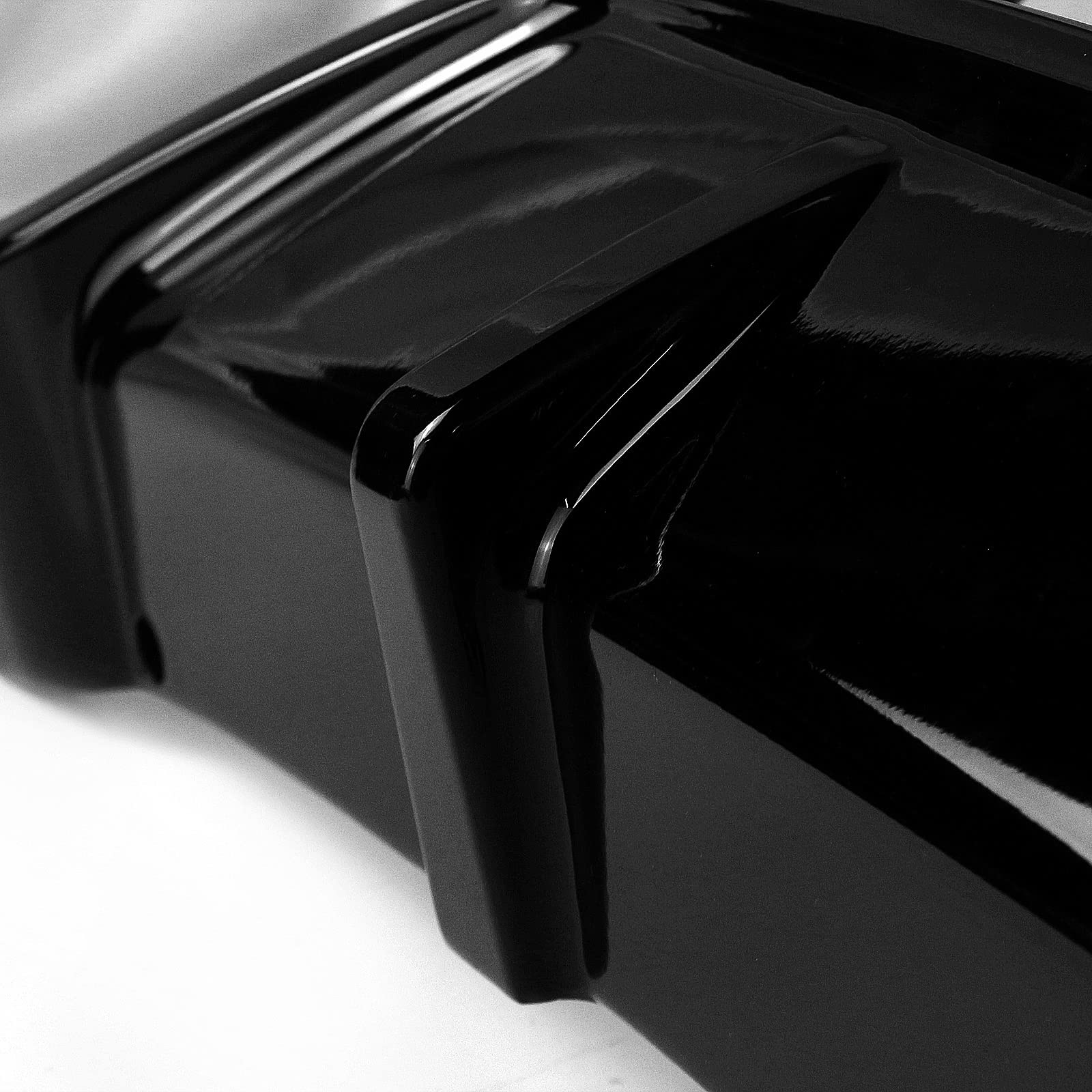 Diffuseur Pare-chocs Arrière Pour BMW X6 G06 M Sport 2020-2022 - Plastique ABS Noir Brillant - Kit De 2 Pièces Avec Ruban Adhésif - 12