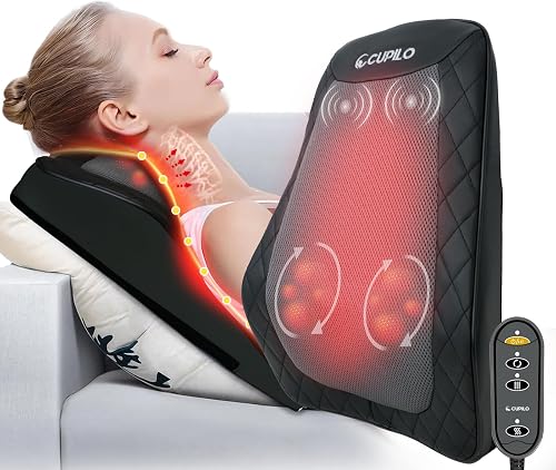 Masseur Dos Shiatsu Chauffant CuPiLo