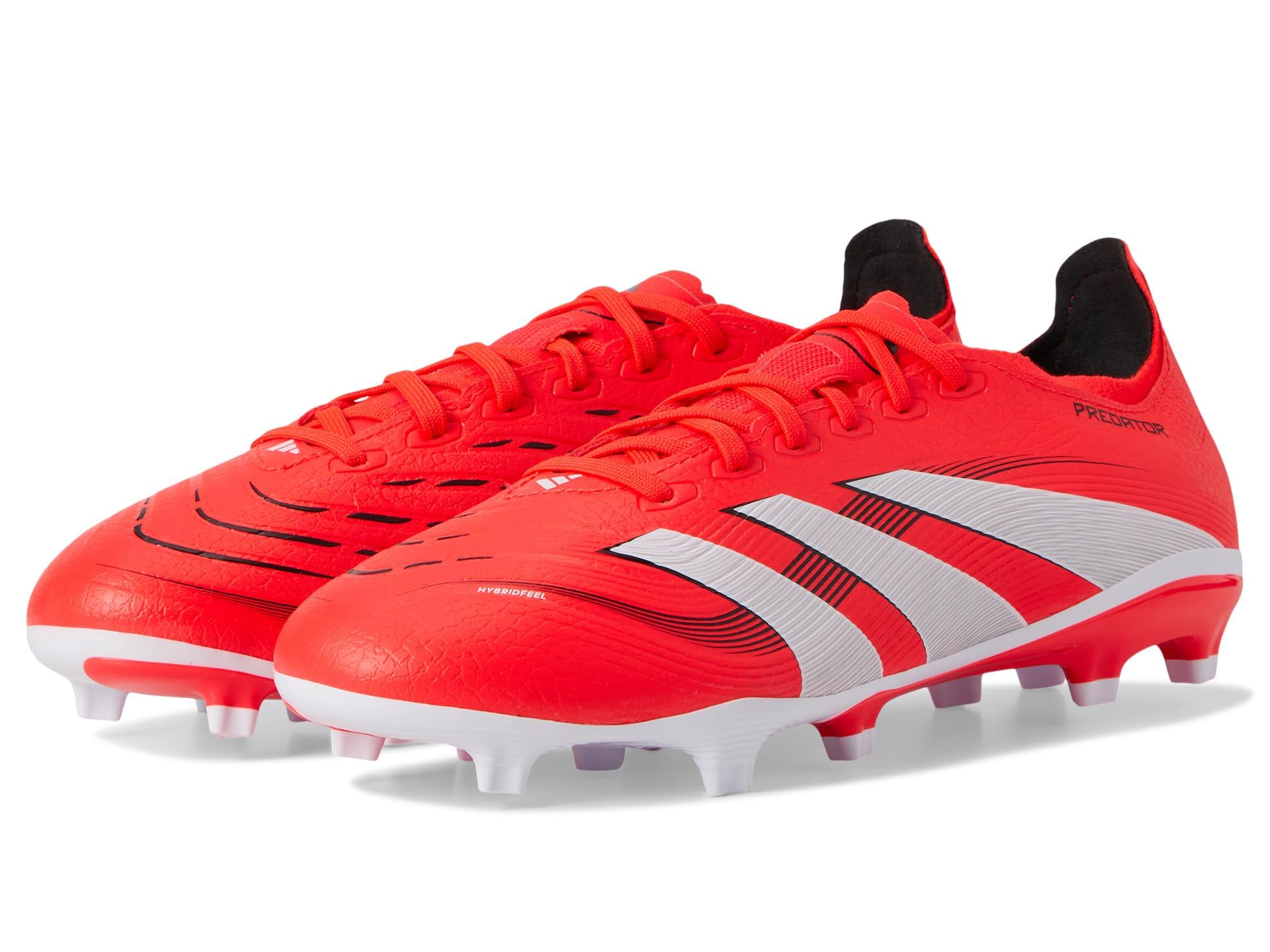 adidas Unisex Predator League Firm Multi Ground Sneaker, Lucid Red/White/Black, 9 US Men