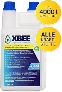 XBEE® All in One Additiv – voll org. Diesel Additiv & Benzin Additiv/ 1l für 4.000l Kraftstoff (4,50€ pro 200l Tankfüllun...