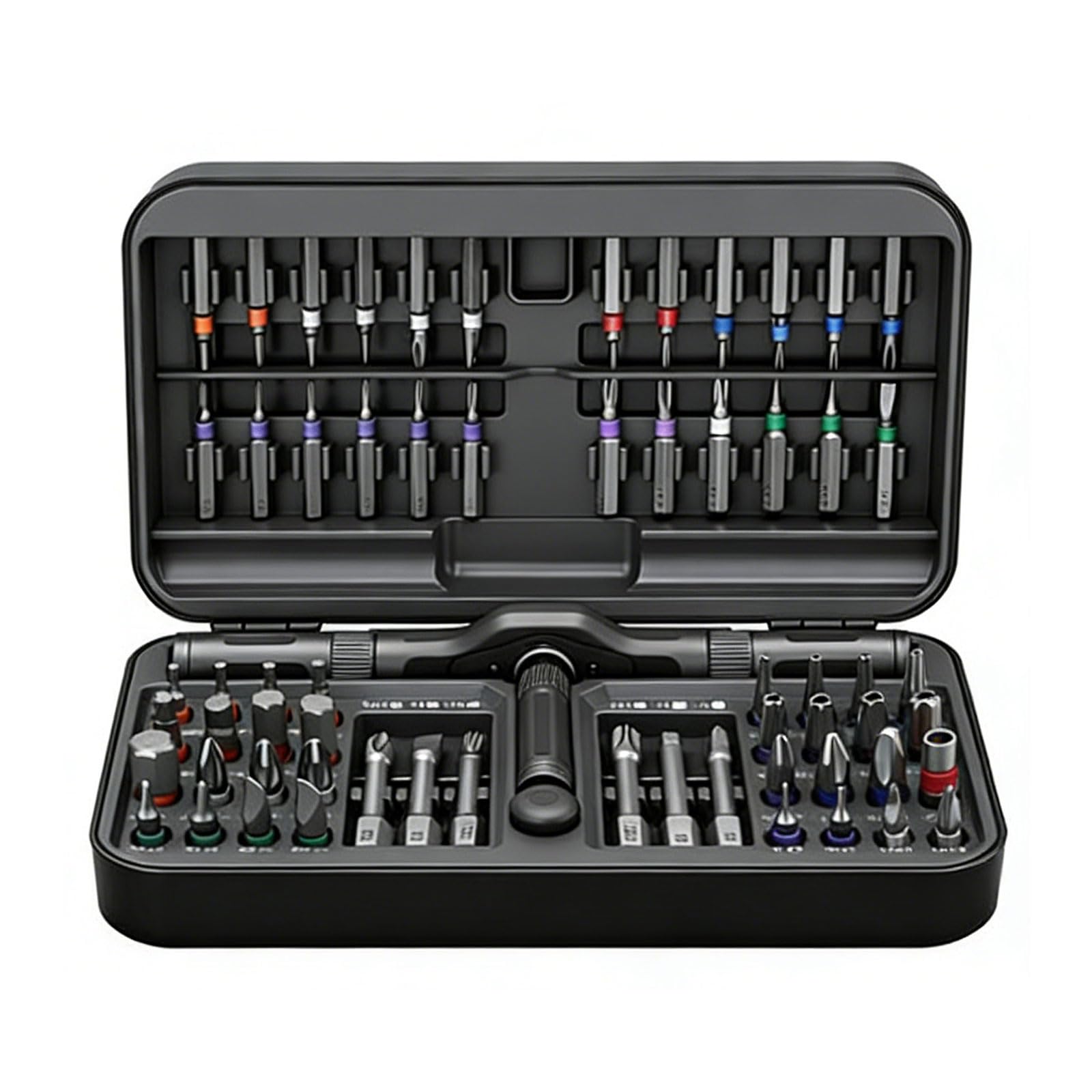 66 Piece Screwdriver Set with Bit Repair Gear for Various Repair Tasks Car Maintenance Equipment
