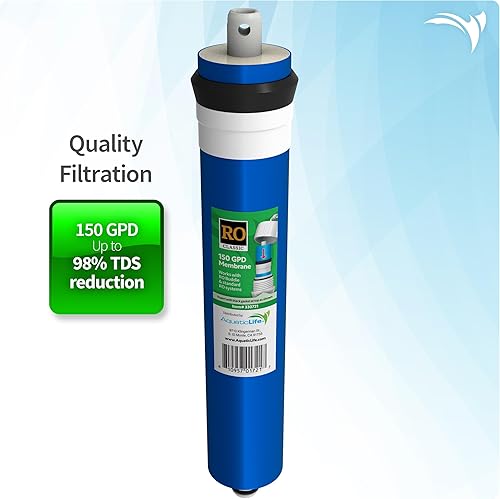 Miniatura 10 de Aquatic Life Filtro de membrana de ósmosis inversa 100 GPD