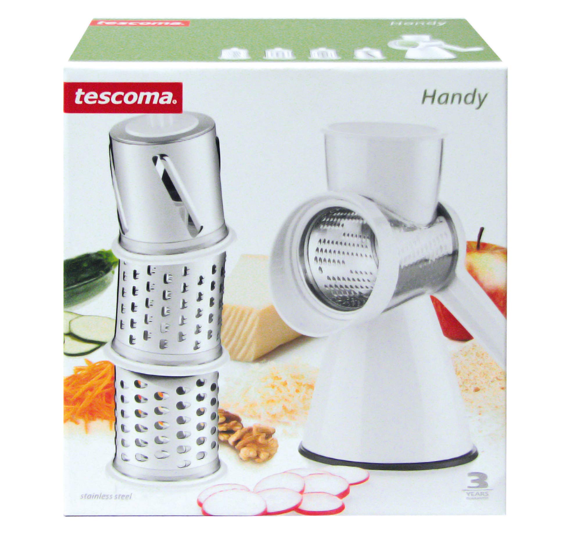 Tescoma Universelle Reibemaschine HANDY, 4 Trommeln