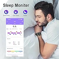 Vista 5 de Reloj inteligente de 1.91 pulgadas para hombre, relojes inteligentes para mujeres, rastreador de actividad física con función de llamada