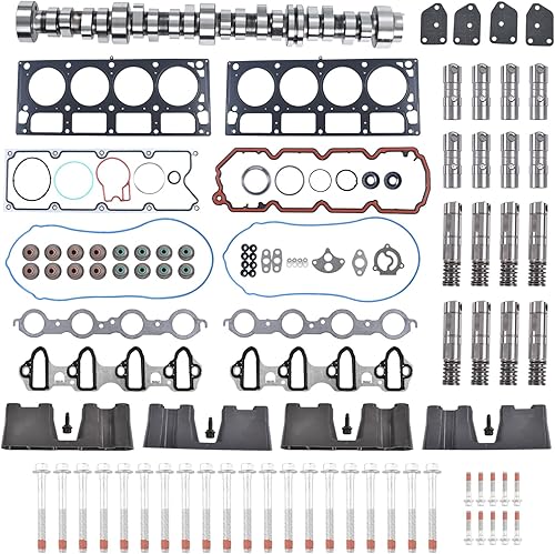 5.3 AFM DOD Lifters Kit de árbol de levas Junta de cabeza para Chevy Silverado 1500 Suburban Tahoe GMC Sierra 1500 Yukon Buick 5.3L V8