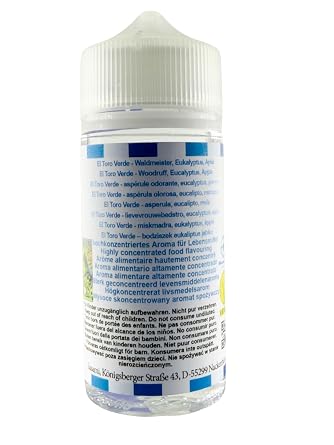 El Toro Verde - Woodruff, Eucalyptus, Apple Flavor Concentrate - Vegan - Sasami - 10ml